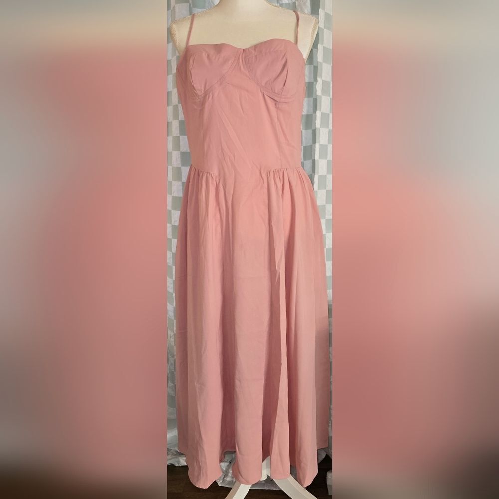 Blush Dress 16 Womens W/Pockets NWT